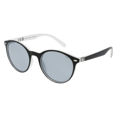 Invu Unisex Horn-Rimmed Mirror Sunglasses A2201