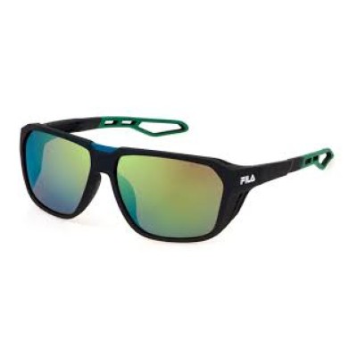 Fila Men Horn-Rimmed Mirror Sunglasses SFI722