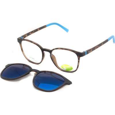 Sting Unisex Κοκκάλινα Καθρέφτης Γυαλιά Οράσεως SST379