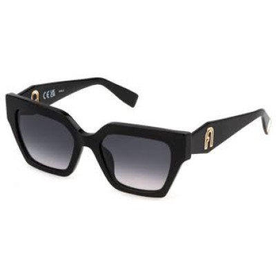 Furla Γυναικεία Κοκκάλινα Ντεγκραντέ Γυαλιά Ηλίου SFU811