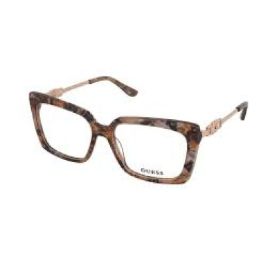 Guess Γυναικεία Κοκκάλινα Γυαλιά Οράσεως GU50318