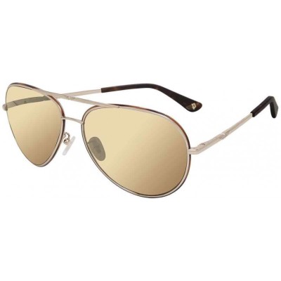 Police Unisex Metallic Mirror Sunglasses SPL 966N